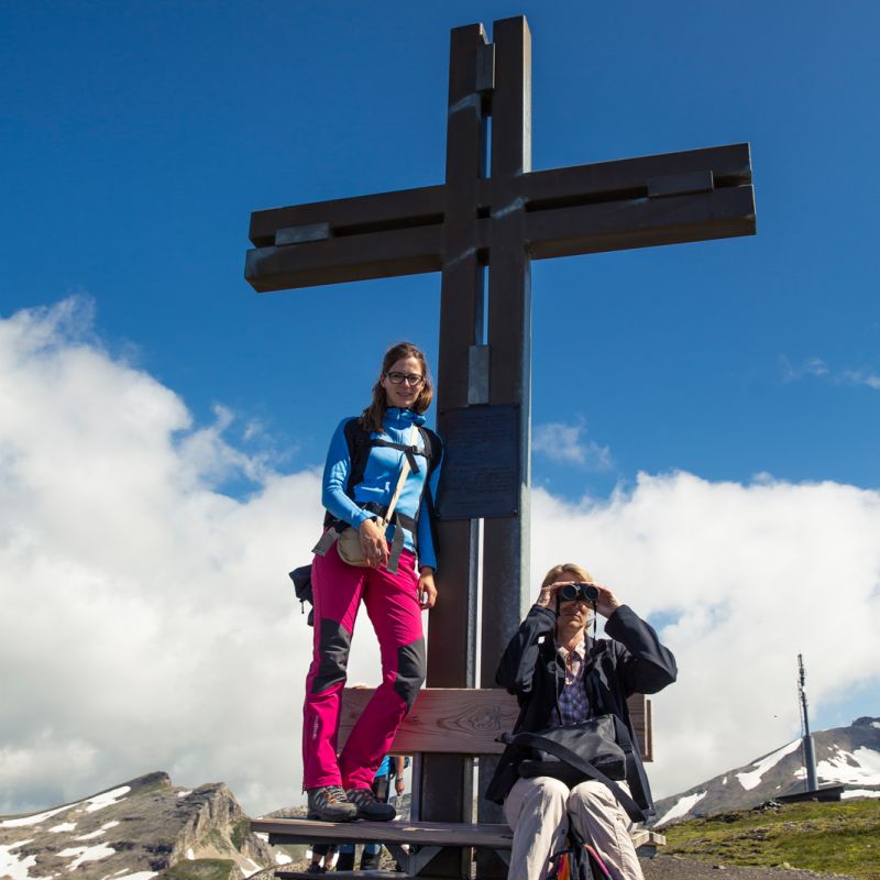 Mit 2.606 m ist das Schareck der zweithöchste Gipfel der Goldberggruppe.